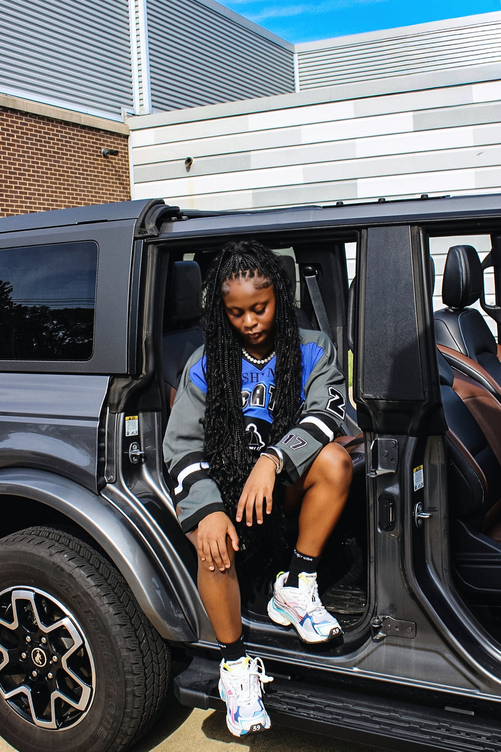 "Homecoming" Blue Unisex Hockey Jersey