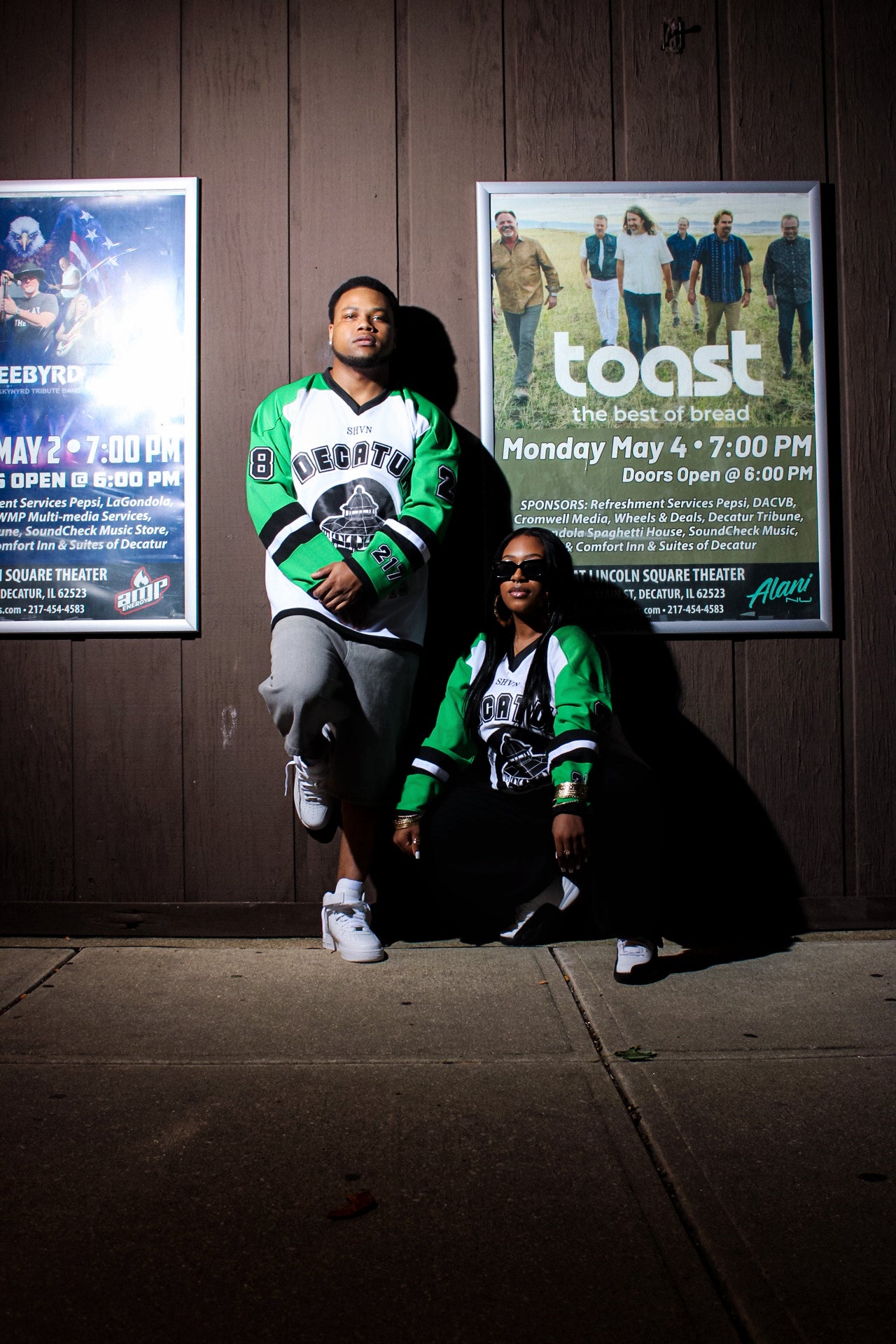"Homecoming" Green Unisex Hockey Jersey